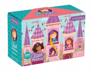 Mudpuppy puzzle s princeznou brokátu 100 prvku