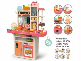 Multifunkčný KUCHYŇA PRE DETI PINK OVEN