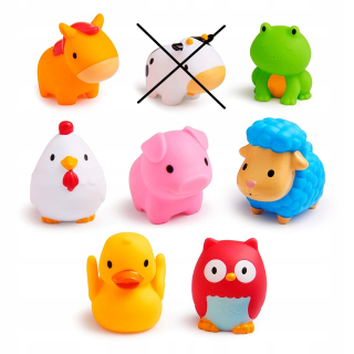 Munchkin Bath Toy Farm 7 ks.