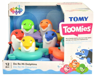 Hudobných Plávanie Delfíny TOMY TOMY
