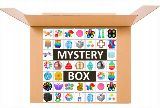 Mystery Box Push Bubble Pop To Fidget Anti-stres