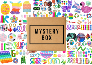 Mystery Box Set Fidget Toys Pop to darček XXL