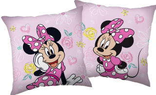 Detský dekoračný vankúš - Minnie Mouse Miki vankúš Jasiek Child 40x40