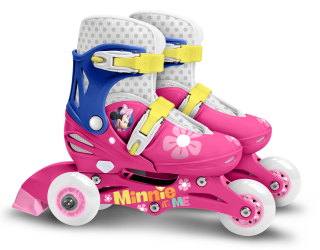 Detské kolieskové korčule -  Myš Minnie Roller Korčule 2N1 regulujú 27-30 detí