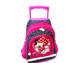 Školský batoh - Minnie Mouse School Bag Batoh na kolesách
