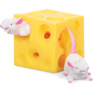 MYŠI V SYROVEJ SQUISH CUBE ANTISTRESOVÁ KOCKA