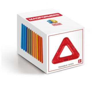 Magformers trojuholníky. Magnetické vankúšiky 12