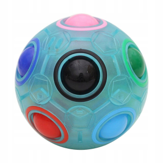 Magic Cube Ball Rainbow Football Anti Stress Puzzl