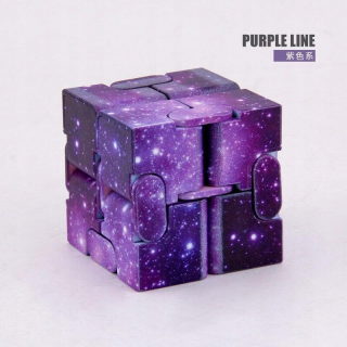 Magic Infinity Cube Hand Mini Toy Finger Anti Stre