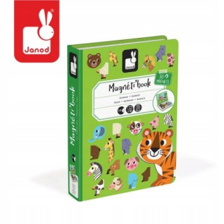 Magnetické puzzle zvieratá Magnetibook