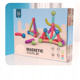 Stavebnica - Magnetické bloky na stohovanie puzzle pre deti