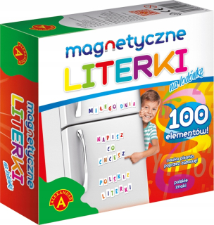 Magnetky - Magnetické písmená pre chladničku Alexandra