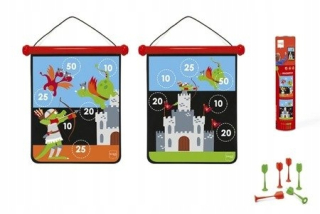 Magnetické Šípky Knight a Scratch Scratch Castle