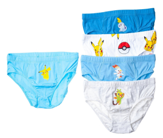 Nohavičky 5-Pak Pokemon chlapci 110/116 H & M