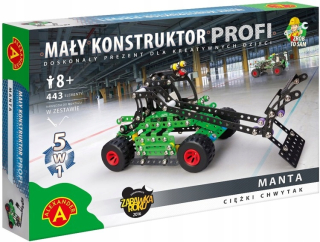 Malé Builder 5v1 MANTA 443 položiek Alexander
