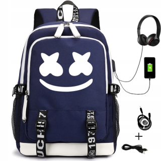 Školský batoh - Marshmello Backpack School School Bag Bag