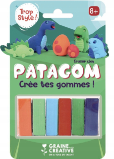 Hmotnosť na vytváranie elastických 6x25g dinosaurov
