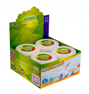 Hmotnosť rozšírená 8 x 40 g, biele - CRICCO
