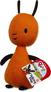 Zajačik Bing - Bing maskot hovoriaci flop plyšový 23 cm
