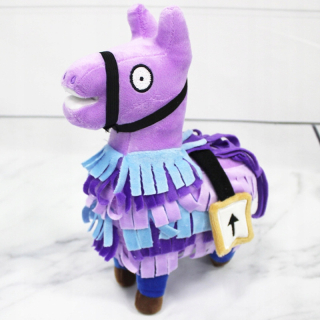 Zajačik Bing - Lama maskot z fortným 25 cm hre