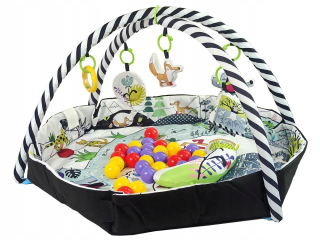 Vzdelávacie Mat 4v1 83x76cm gule pool hračky