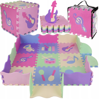 Foam Mat Puzzle Vzdelávací Thick 25ks veľký +