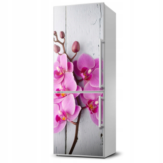 Destké samolepky - Magnetická rohož pre chladničku orchideu 60x180