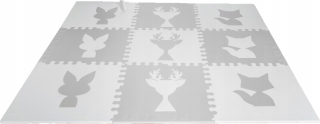 Foam Mat CuteShop Puzzle 156x156 cm Forest