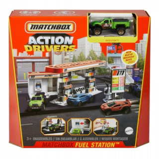 Matchbox Akčný Drivers - stanice plynu