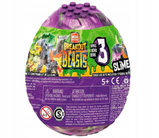 Postavička - Mattel Breakout Beasts Egg s štíhlou hračkou