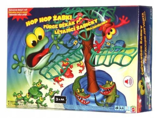 Mattel Hra Hop Hop Skákacie žaby M5754