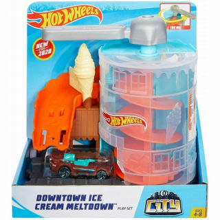 Mattel HW City Twisted Ice Cream Parlor FRH28 GPD08