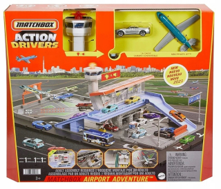 Mattel Matchbox. Skutočné dobrodružstvo. Set Airport