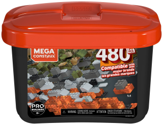 Stavebnica - Mega Bloks kontajnerové bloky 480 el. GJD25