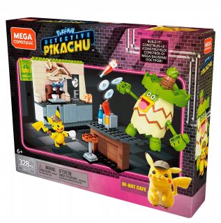 Pokémon - MEGA CONTRONTUX Pokemon Hi-Hat Cafe Pikachu Tehly