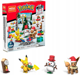 Pokémon - Mega kalendár Construx Pokemon Advent s 24 dr