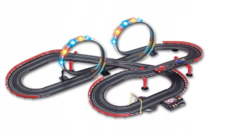 Mega Raceway Car Žiariace 7 metrov!