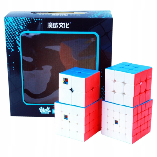 Meilong nastaviť 2x2-5x5 Speedcubing Cubes Logic
