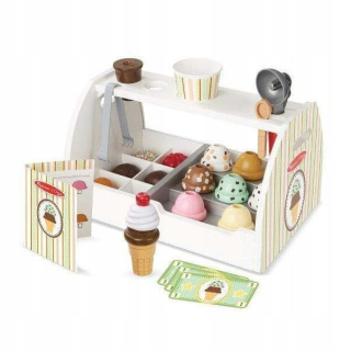Melissa a Doug drevené zmrzlináreň