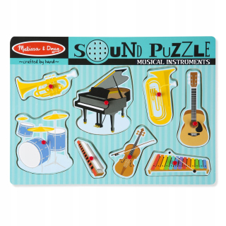 Zvukové nástroje Melissa a Doug Puzzle