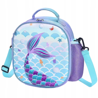 Detské závesy - Mermaid Bento Bag Termal Bags na obed študentov