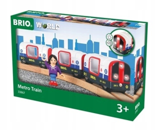 Metro Svetlá a zvuk - Brio World - Brio