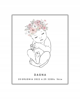 Obráz do detskej izby - Lama Wall Sticker 73 cm