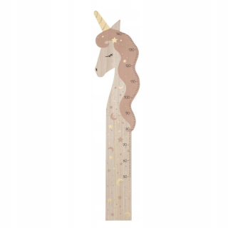 Meter na meranie výšky detí - Výšková tabuľková dekorácia pre deti Unicorn