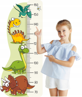 Samolepky do detskej izby - MIFA Wall Sticker Measure pre deti MW10