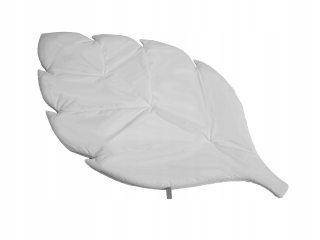 Mäkká podložka vzdelávanie Infant Leaf - Gray
