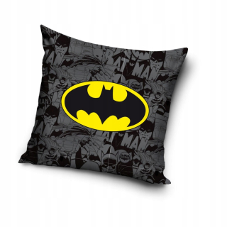 Detský dekoračný vankúš - Soft Batman DC Comics 40x40 vankúš