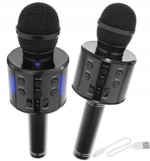 Bezdrôtový mikrofón reproduktor Karaoke Bluetooth 4