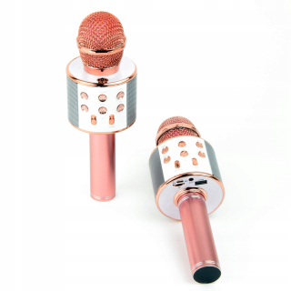 Bezdrôtový reproduktor Bluetooth karaoke mikrofón