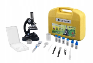Mikroskop Opticon Lab Starter Metal statív + DVD